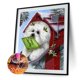 thumbnail image 2 of Cuadros Decorativos Kit de dibujo de diamante de imitación de cachorro de Navidad de forma redonda de taladro completo DIY 5D Ndcxsfigh Nuevos Originales, 2 of 9