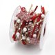 thumbnail image 3 of rollos 3 soportes diseñan cinta y cuerda artificiales rojas de la mancha de la cinta de la gota, 3 of 4