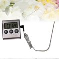 thumbnail image 2 of Thermometer Food Barbecue Thermometer Smoker Thermometer Kitchen Thermometer Meat Thermometer Tw, 2 of 3