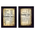 thumbnail image 1 of TrendyDecor4U "Grands-Parents" par Susan Ball Imprimé Encadré Art Mural, 1 of 2