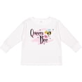 thumbnail image 3 of Inktastic Queen Bee Girls Long Sleeve Toddler T-Shirt, 3 of 5
