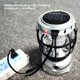 thumbnail image 5 of Camping y senderismo Luces solares retro para acampar Tienda de campaña recargable para exteriores Luces para acampar Carga de emergencia para teléfonos celulares Iluminación portátil Luces ambientale, 5 of 9