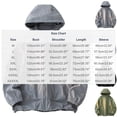 thumbnail image 2 of Raincoat for Men Waterproof with Hood Mens Rain Jacket Windbreaker Jackets Rain Coat Big and Tall Size M-5XL Army Green, 2 of 4
