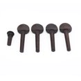 thumbnail image 3 of Ebony Tuning Pegs with Endpin Set Replacement Parts for 4/4 Violins Musical Instruments, 3 of 8