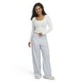 thumbnail image 4 of Mills by Millie Bobby Brown Women's Sleep Printed Rayon Pant with Lace Trim, Sizes XS-XXXL, 4 of 9
