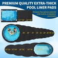 thumbnail image 4 of Garvee Liner Life 16' Round Pool Liner Pad, Polyester Geotextile for Above Ground Pools, 4 of 7