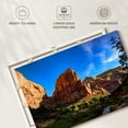 thumbnail image 6 of Elephant Stock Sunny Day In Angels Landing Wall Art - Horizontal Canvas Wall Art - Living Room Wall Decor - Nature Canvas - Blue And Orange Decor - 12" x 8", 6 of 8