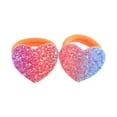 thumbnail image 1 of mtvxesu Hair clip Girls High Stretch Towel Loop Gradient Five-pointed Star Sequin Rubber Hair Loop, 1 of 1