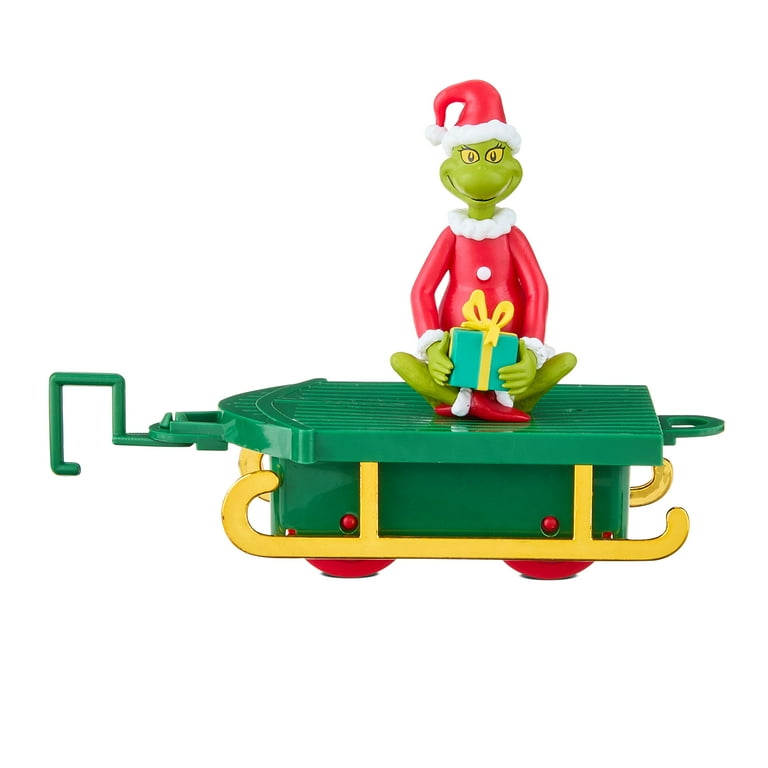 Dr. Seuss' The Grinch Who Stole Christmas Bump 'N Go Train Set, Battery Operated, Plastic