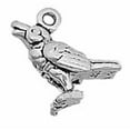 thumbnail image 1 of Sterling Silver 18" .8mm Box Chain 3D Calling Bird Or Sparrow Pendant Necklace, 1 of 2
