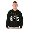 thumbnail image 5 of Christmas Tis The Season Presents Sweatshirt for Men or Women Brisco Brands S, 5 of 6