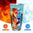 thumbnail image 6 of KLL Underwater Swimming Guinea Pig Print 40oz Stainless Steel Insulated Car Cup with Spillproof Lid - Keep Your Drink Hot or Cold on the Go-Straw Two-piece Set, 6 of 8