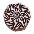 thumbnail image 1 of Tissu Textile Imprimé Design Floral en Bois Traditionnel, 1 of 3