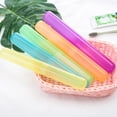 thumbnail image 4 of Juego de 8 estuches prácticos para cepillos de dientes, a prueba de polvo, portátiles y compactos de plástico para el hogar., 4 of 8