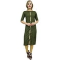 thumbnail image 3 of Atasi Women's Green Gota Patti Work Salwar Kameez Suit Dress With Dupatta - 16, 3 of 9
