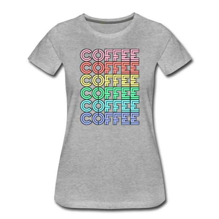 Womens Premium T-Shirt  Sweatpants & Coffee Shop
