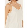 thumbnail image 3 of Shyanne Women's Crochet Trim Faux Suede Cami - SWSP24K72-IV Medium  US, 3 of 4