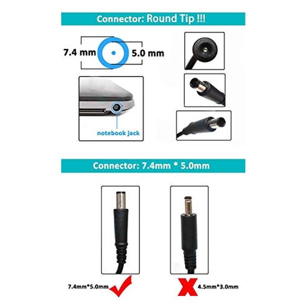 18.5V 3.5A AC Adaptador Cargador para HP Pavilion DV7 DV6 DV5 DV4 G72 G71 G70 G62 G61 G60 DM4 G7 G6 Serie g60-235dx g60-535dx dv7-6c43cl g7-1269nr HP 2000 693711-001 677774-001 - Garantía de 12 Meses