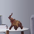 thumbnail image 2 of Estatua de elefante de Tailandia, figura de animal, adorno Feng Shui, escultura para oficina 8cmx9cmx4cm, 2 of 6