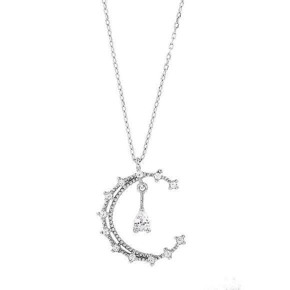 Moon Necklace S925 Sterling Silver