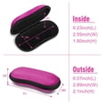thumbnail image 3 of Funda para gafas de sol Fintie Hard EVA Shell a prueba de golpes, magenta, 3 of 9