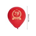 thumbnail image 3 of 70 Years Decoration Queens Balloons With Ribbon Street Party Celebration UK, 3 of 9