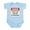 Sky Blue, variant on CafePress - Race Driver Infant Bodysuit - Baby Light Bodysuit, Size Newborn - 24 Months