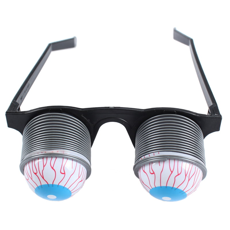 Funny Joke Toys Eyeball Dropped Glasses Horror Scary Toy for Adult Children#Gift 