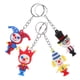 thumbnail image 4 of 4pcs llave llave llavero llavero llave anillo mochila decoraciones colgantes de colgantes Favor de la fiesta del llavero, 4 of 5