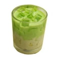 thumbnail image 1 of Vela perfumada con matcha: elegante, en un elegante recipiente de vidrio con forma de taza, hecha de cera de parafina, ideal para regalos de cumpleaños y decoración del hogar., 1 of 4