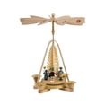 thumbnail image 2 of Alexander Taron 10" Richard Glaesser Deer Pyramid Candle Holder, 2 of 3