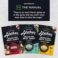 thumbnail image 3 of Zero Sugar Spicy Sesame Garlic Beef Jerky by Country Archer | 100% Grass-fed, Sugar-free Beef Jerky | Keto, Low Carb, Protein Snacks | 2 Ounce (6 Pack), 3 of 3