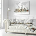 thumbnail image 2 of Famous Monuments Across World - Throw Pillow - 18x18, 2 of 4