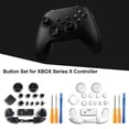 thumbnail image 3 of Juego Completo De Botones De Disparadores De Parachoques De Repuesto Compatibles Con El Controlador Xbox Series X Speravity EL017320-01, 3 of 5