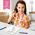 thumbnail image 2 of Scribbledo Dry Erase Division Chart Double-Sided  White Board for students  9” x 12”, 2 of 10