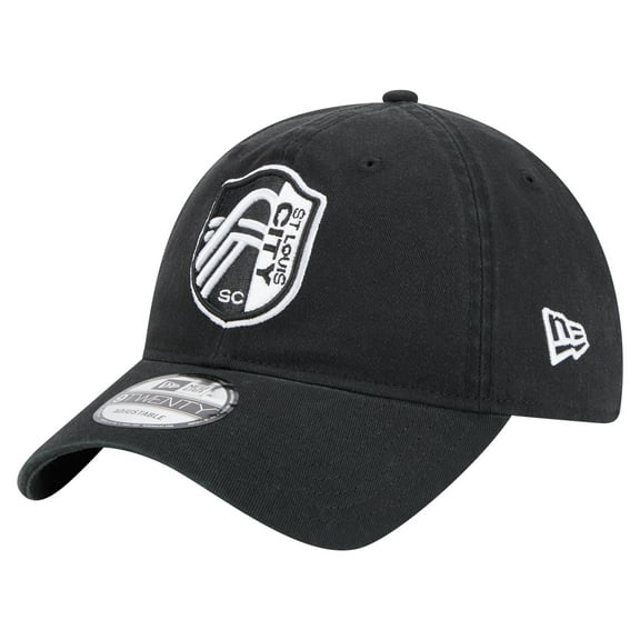 Men's New Era  Black St. Louis City SC 2025 Kickoff 9TWENTY Adjustable Hat