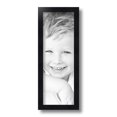 thumbnail image 2 of ArtToFrames 5" x 14" Satin Black Tall Picture Frame, 5x14 inch Black Wood Poster Frame (WOM-1852), 2 of 8