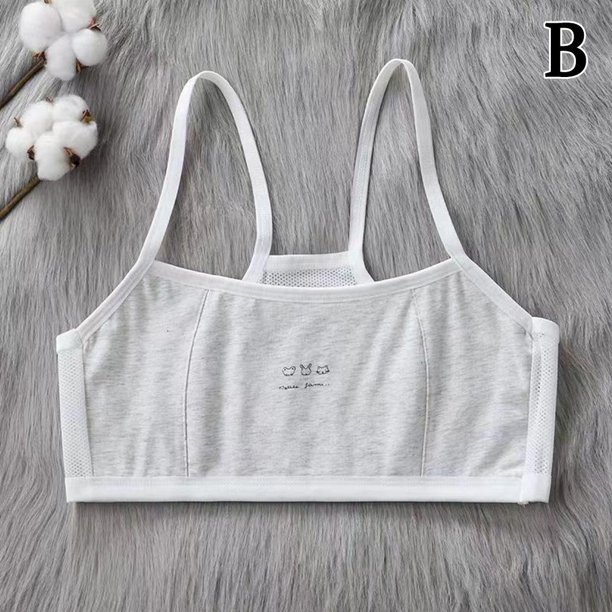 Camisola de ropa interior para niñas, linda camiseta de algodón, venta decorativa X4Z4