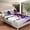White Purple, variant on Erosebridal Sports Baseball Player Sheet Set Twin, Rainbow Striped Bedding Sets Twin Size, Cartoon Theme Decor 3pcs