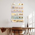 thumbnail image 6 of MUCHENGGIFT 4 Pieces Home Wall Decor Signs, THIS IS US/ TOGETHER/ BLESS THIS HOME/ FAMILY Wall Decor For Living Room Bedroom, Rustic Wooden Farmhouse Wall Art Decor, 4.7 x 13.8 Inch(White), 6 of 7