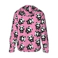 thumbnail image 3 of Fotbe Cute Panda Men's Women's UPF 50+ Sun Protection Jacket Hooded Cooling Shirt with Pockets Hiking Outdoor Performance-, 3 of 9