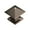 Bronze, variant on 1" Square Studio Collection Cabinet Knob - Bright Nickel