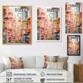 thumbnail image 4 of Designart "Colorful Abstraction Of Factory I" Factories Floater Framed Canvas Wall Art, 4 of 5