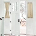 thumbnail image 1 of 1 Piece Door Curtain Panel - Room Darkening Rod Pocket Sliding Glass Door, 1 of 4