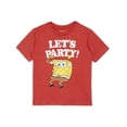 thumbnail image 4 of SpongeBob SquarePants Big Boys 3 Pack T-Shirts Toddler to Big Kid, 4 of 5