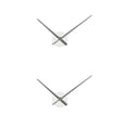 thumbnail image 4 of Shengyu 1/2/3/5 Wall Clock Mechanism DIY Modified Powered Adjustable Analog Quiet Running Detachable Mechanisms Silver Large 2PCS, 4 of 6
