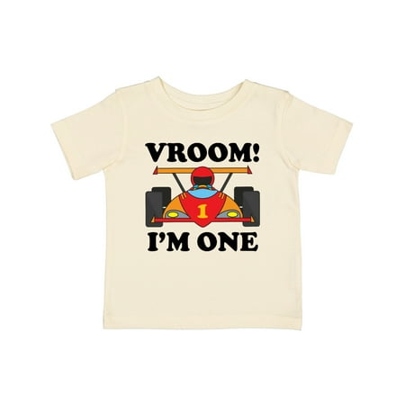 

Inktastic 1st Birthday Racing Car Boys Gift Baby Boy T-Shirt