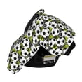 thumbnail image 3 of Naloa Soccer and Football Baby Car Seat Cover, Breathable Baby Carrier Cover, Multiuse Baby Carrier Cover & Nursing Breastfeeding Cover, 3 of 5