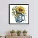 thumbnail image 4 of Pintura de diamante 5D DIY taladro parcial girasol decoración del hogar arte artesanal (XD093) Hugtrwg Para estrenar, 4 of 9