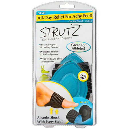 Strutz Cushioned Arch Supports, 2 count - Walmart.com